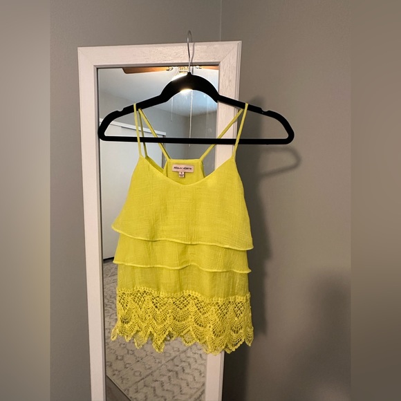 Neon Yellow Tank Top - Picture 1 of 3